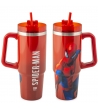 Mug Termica con cannuccia, Spiderman