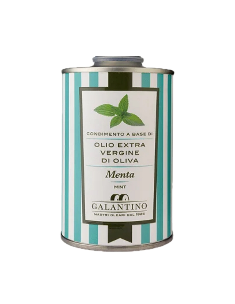 Olio extra vergine di oliva aromatizzato alla menta