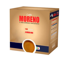 Caffè Moreno 100 Capsule A Modo Mio Miscela Aroma Espresso