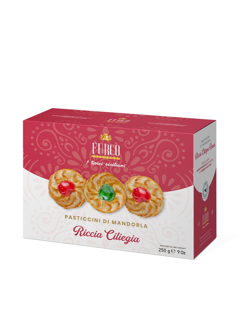 Pasta di Mandorla Riccia con Ciliegia, Furco