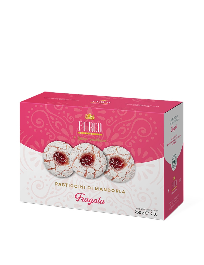 Pasta di Mandorla con Fragola, Furco