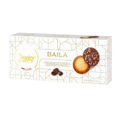 Biscotti di Frolla Ricoperti di Cioccolato Fondente e Cocco