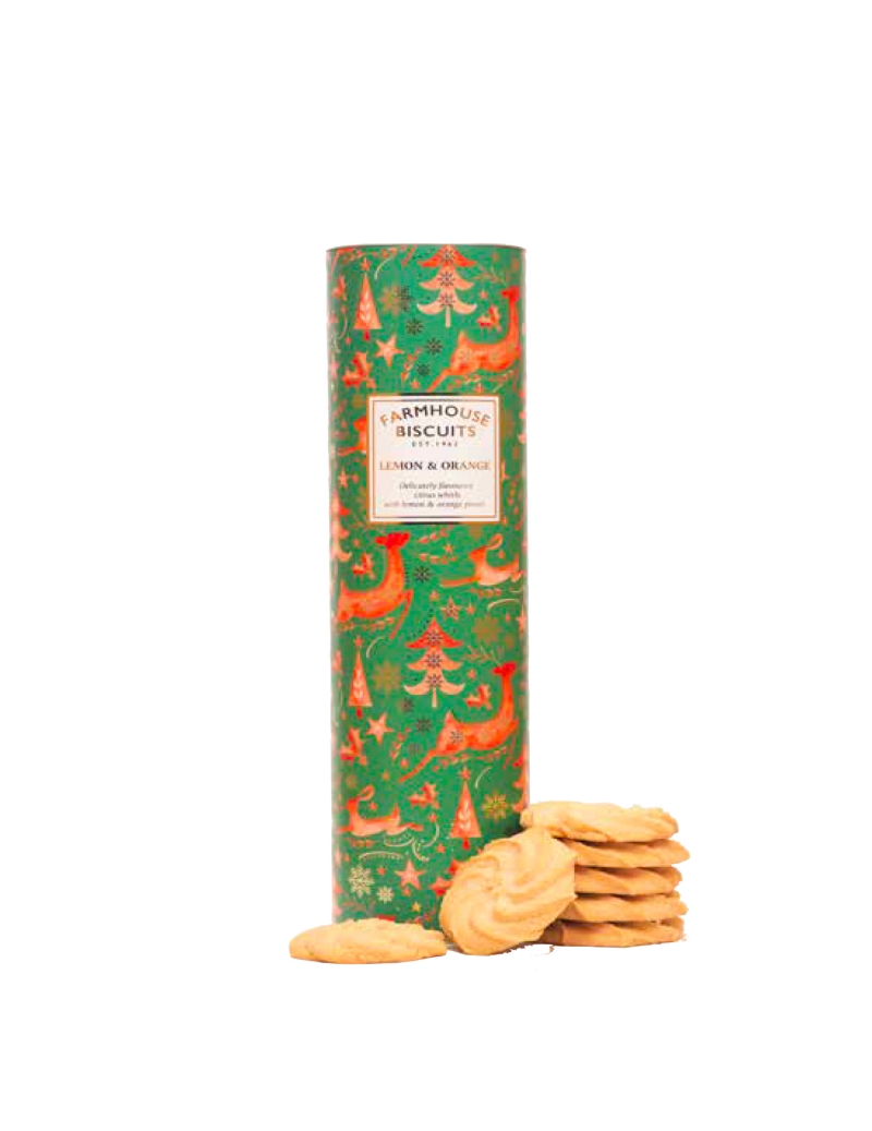 Biscotti Al Limone e Arancia, Tubo cartonato schiaccianoci