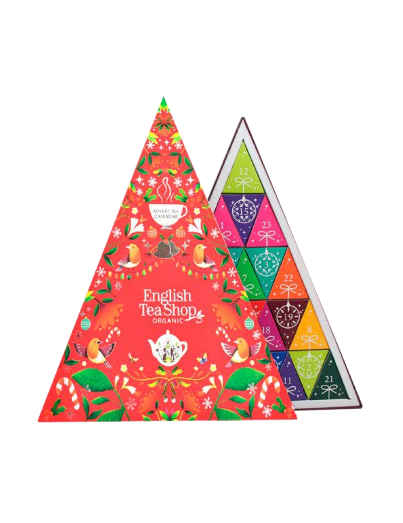 English Tea Shop "Calendario Avvento Triangolare" 25 Piramidi BIO
