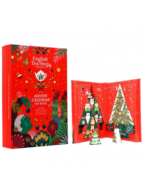 English Tea Shop "Calendario Avvento Red Book" 25 Piramidi BIO