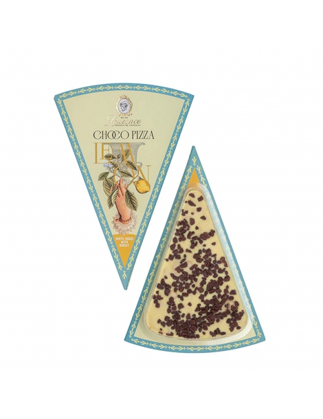 Cioccolato bianco con biscotto al limone