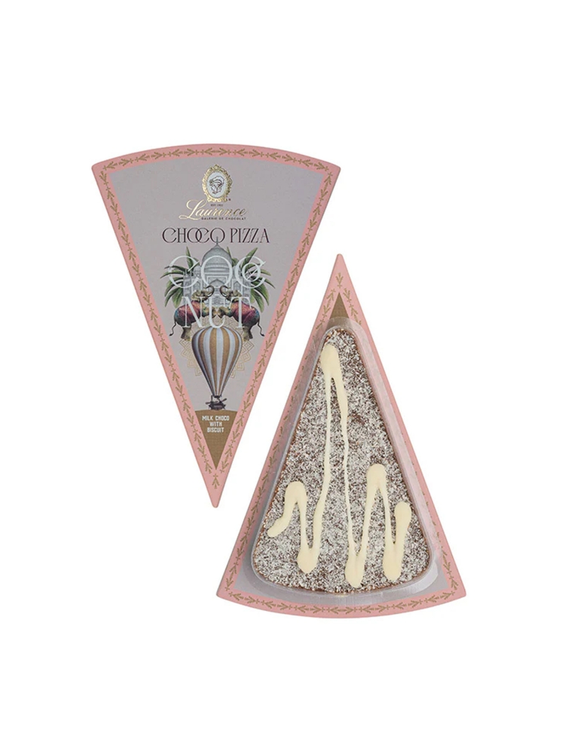 Cioccolato al Latte con Cocco e  Biscotto