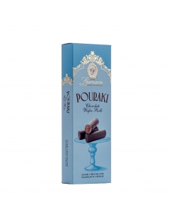 Wafer con Crema alla nocciola ricoperti di Cioccolato Fondente