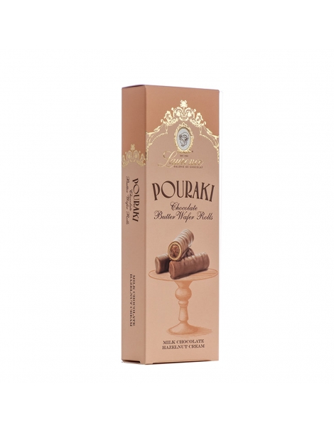 Wafer con Crema alla nocciola ricoperti di Cioccolato al latte