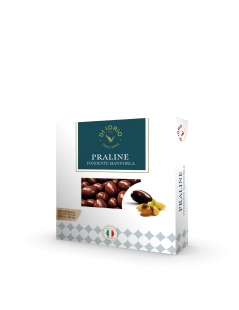 Praline  di Mandorle Ricoperte di cioccolato Fondente