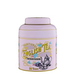 Latta Vintage Victorian Rosa filtri tè nero, New English Teas