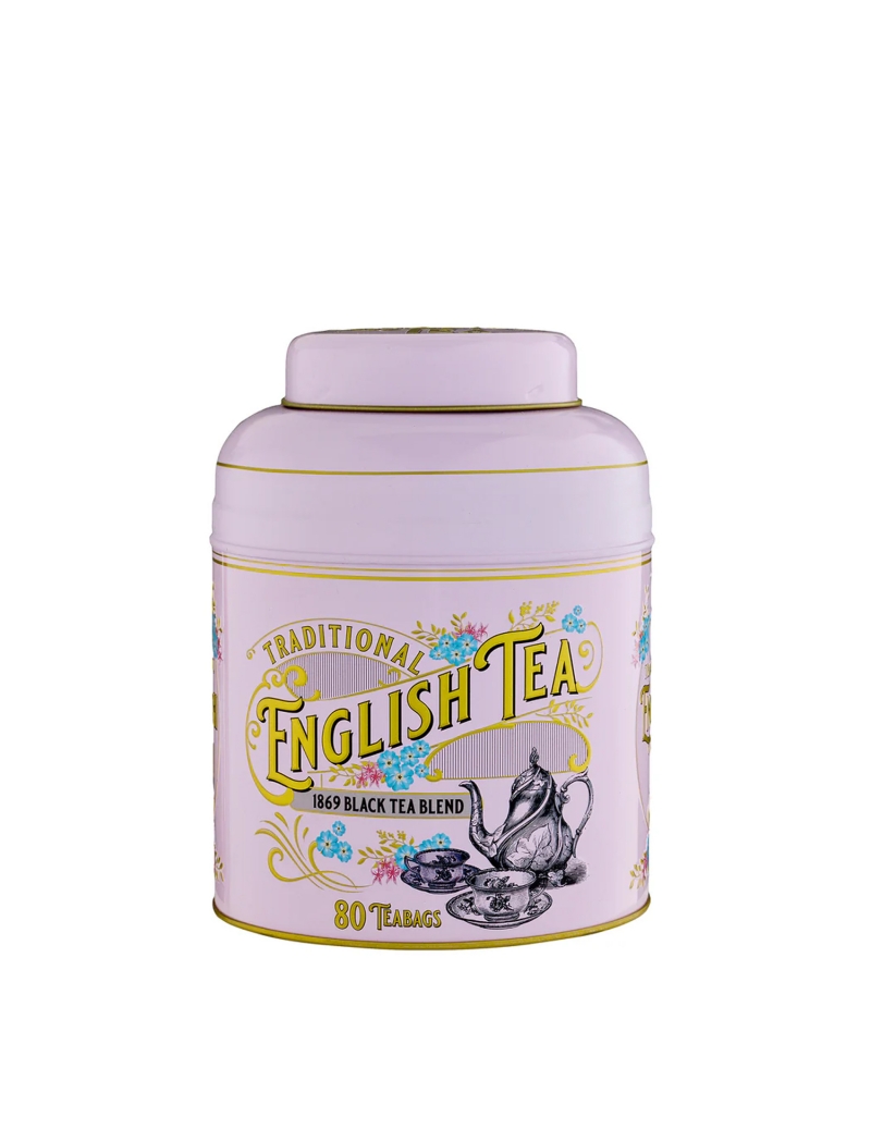 Latta Vintage Victorian Rosa filtri tè nero, New English Teas