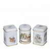 New English Teas Alice In Wonderland White, 3 lattine di tè