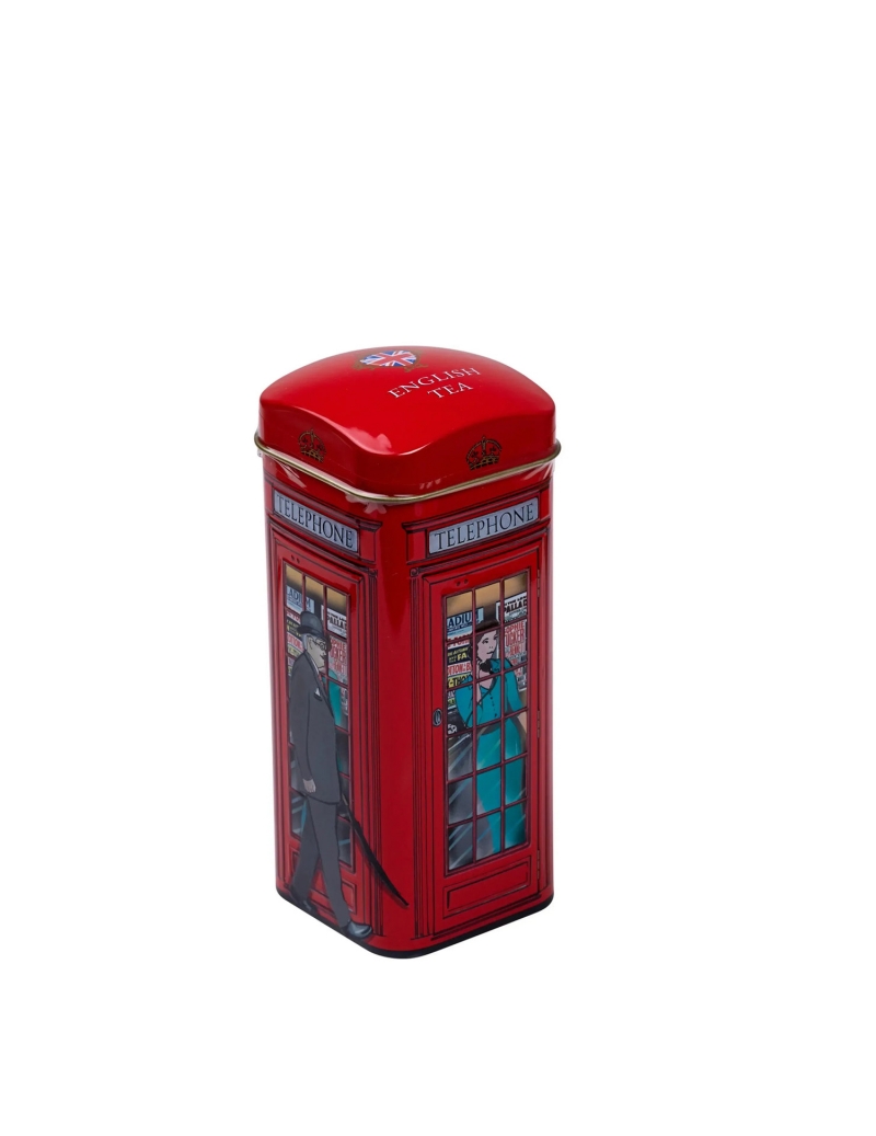 New English Teas Latta Cabina Telefonica 14 Filtri Tè Nero Ceylon