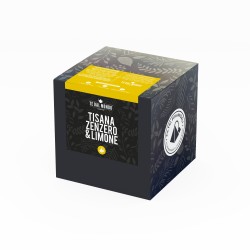 Tisana Zenzero e Limone in filtro piramidale, Tè dal Mondo