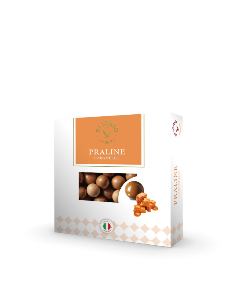 Nocciole Ricoperte di cioccolato al Caramello