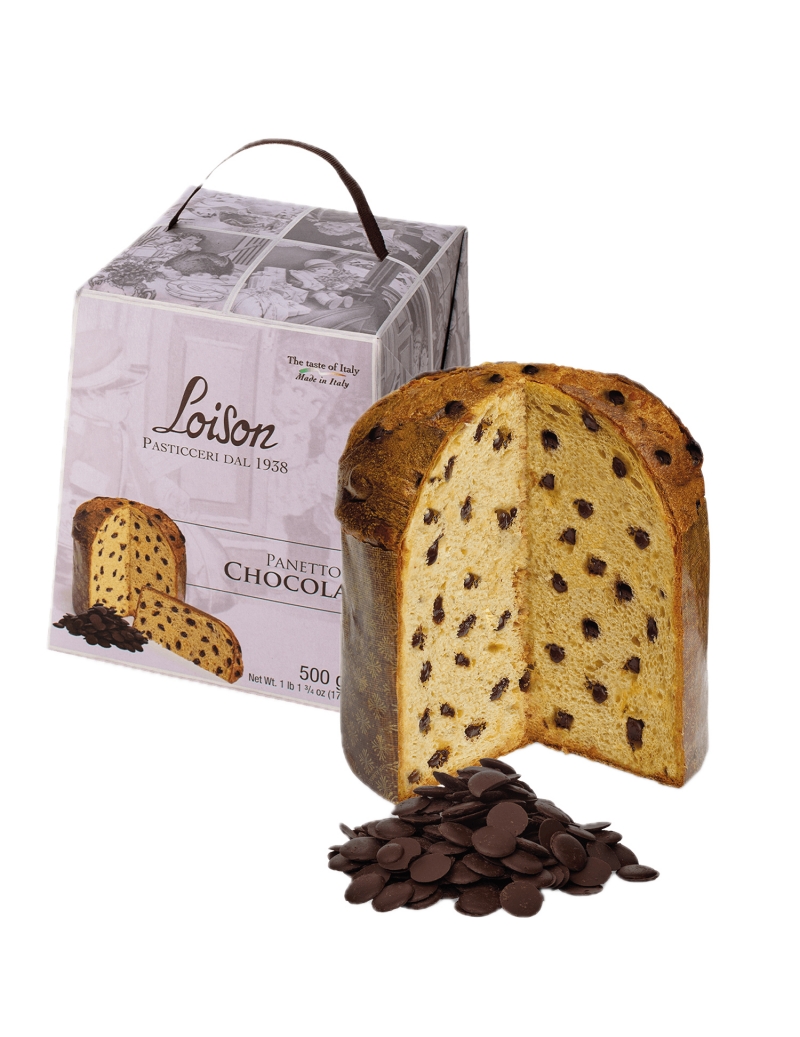 Loison Panettone Chocolat con Cioccolato Fondente 500g