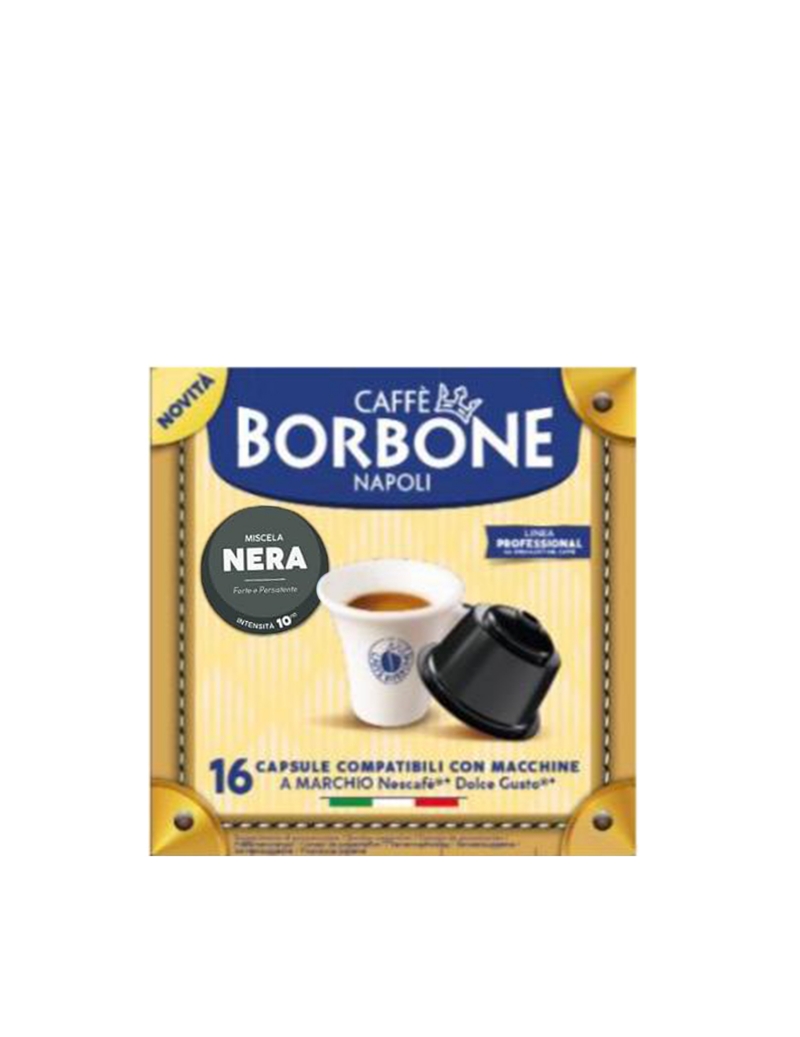 Caffè Borbone 64 Capsule Dolce Gusto miscela Nera