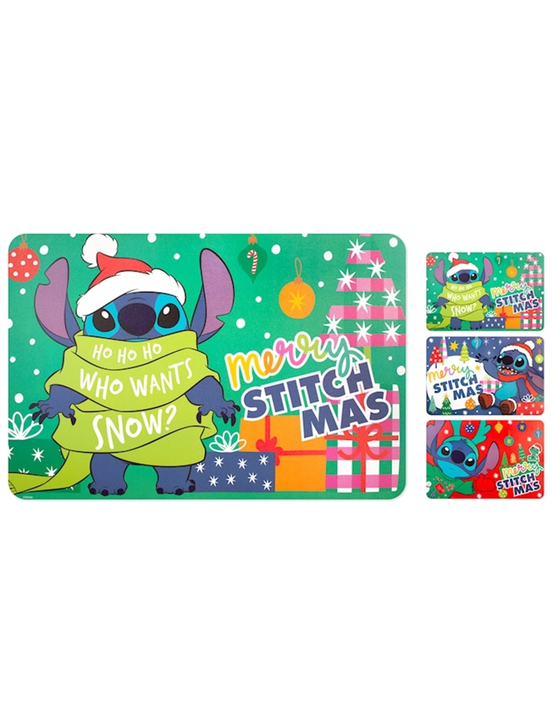 Tovaglietta Disney Stitch Christmas
