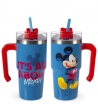 Mug Termica con Cannuccia Mickey All About, 600ml
