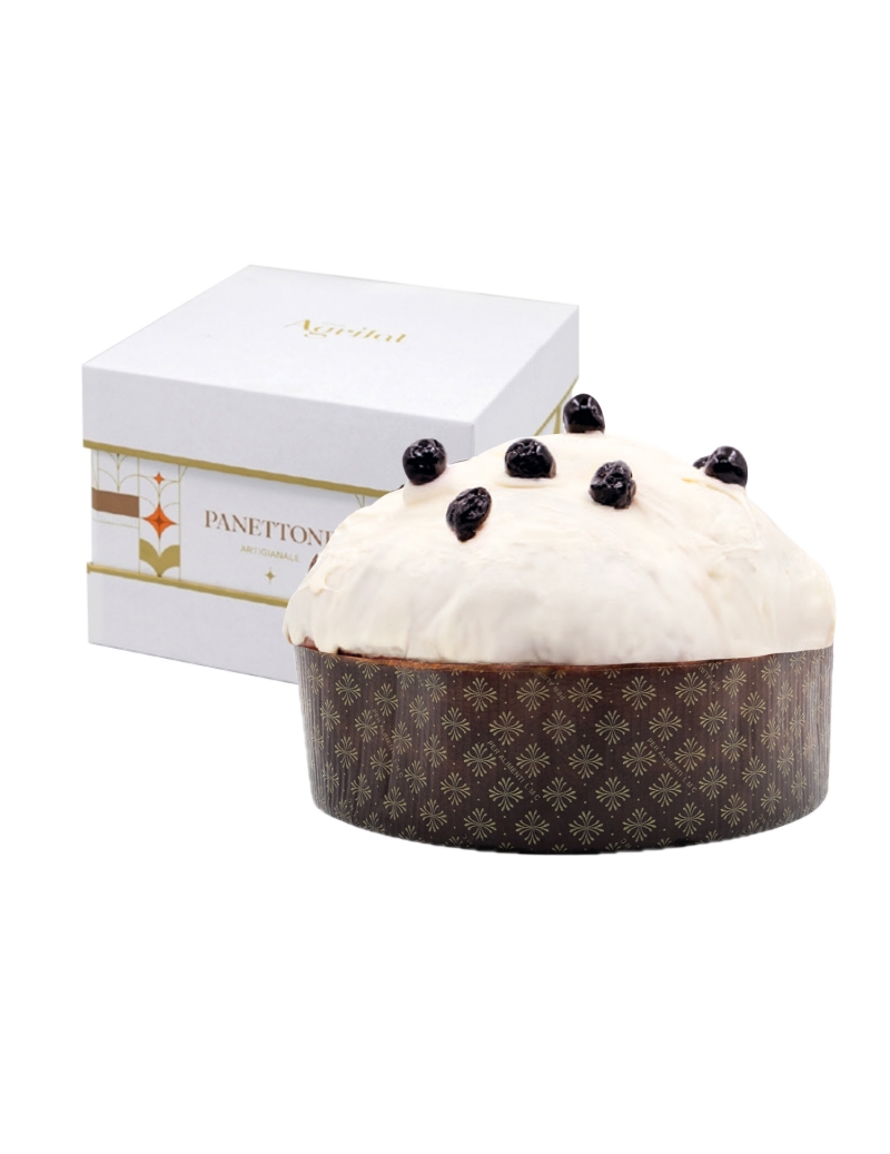 Agrilat Panettone Amarena&Cioccolato Latte e Burro di Bufala 1Kg