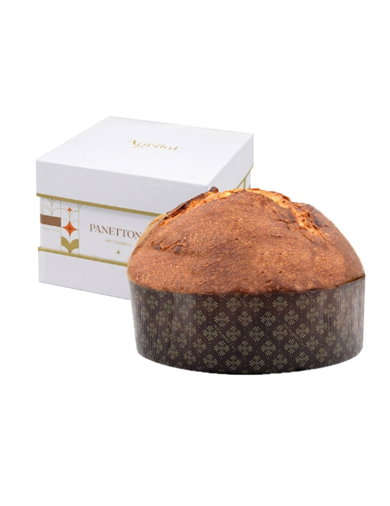 Agrilat Panettone Albicocca con Latte e Burro di Bufala 1Kg