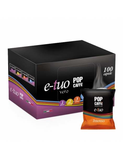 Pop Caffè 100 Capsule Fior Fiore Coop E-Tuo Intenso