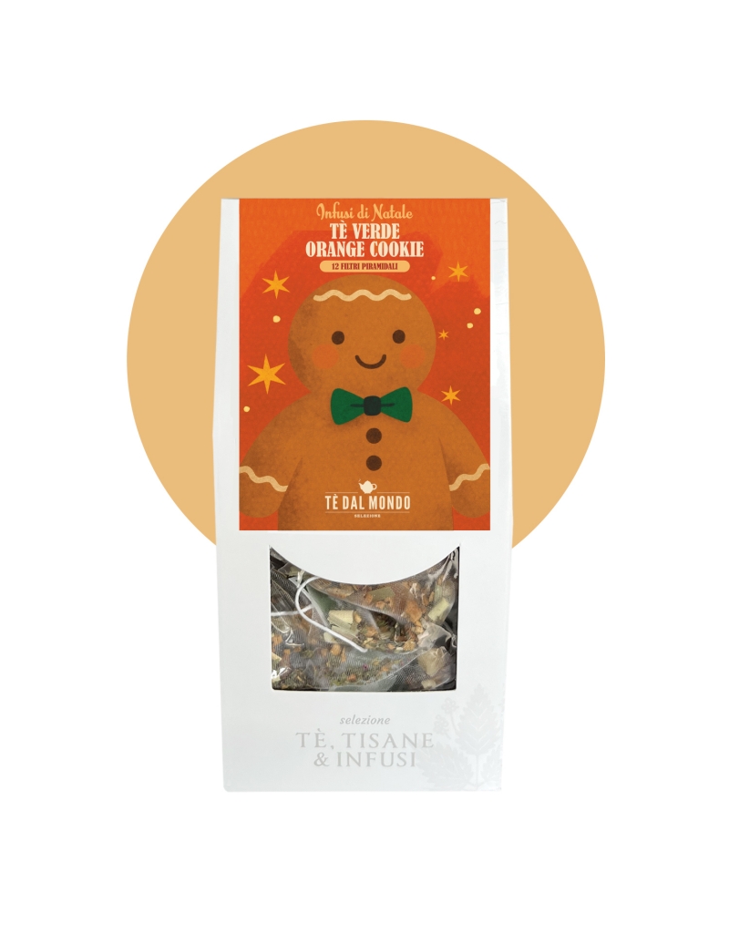 Tè Verde Sencha Orange Cookie, Infusi Di Natale