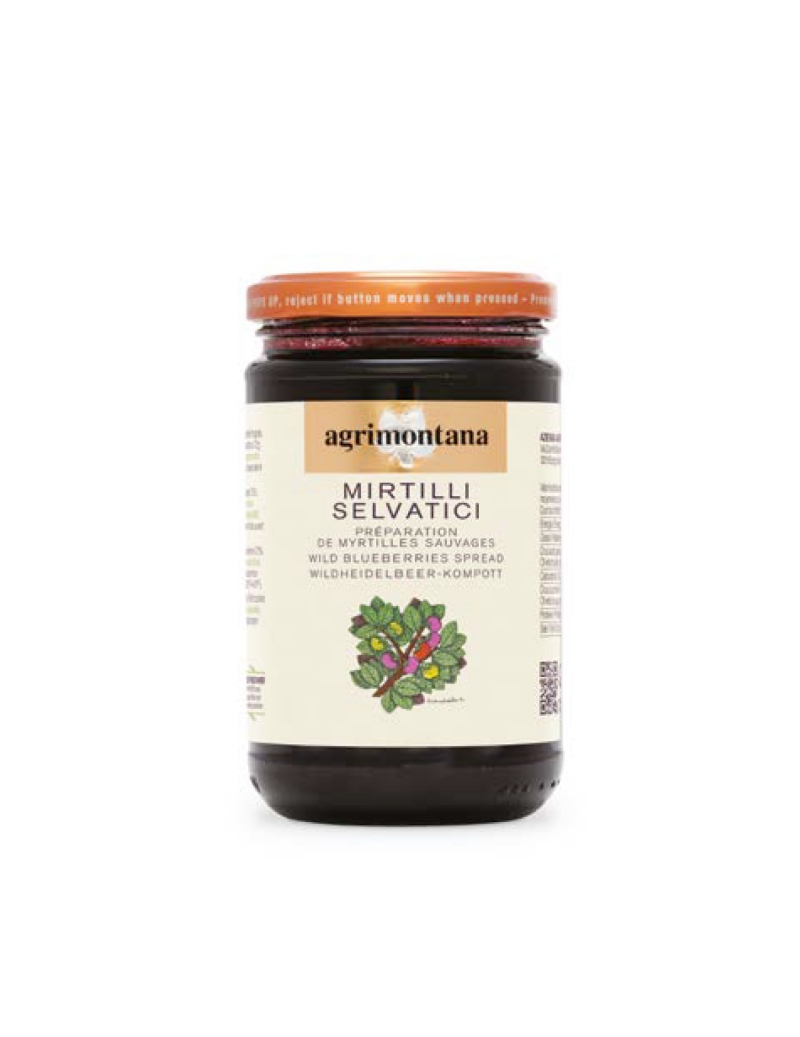 Confettura extra di mirtilli selvatici, Agrimontana