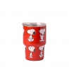 Tazzina Espresso Snoopy Red con tappo, Quy Cup