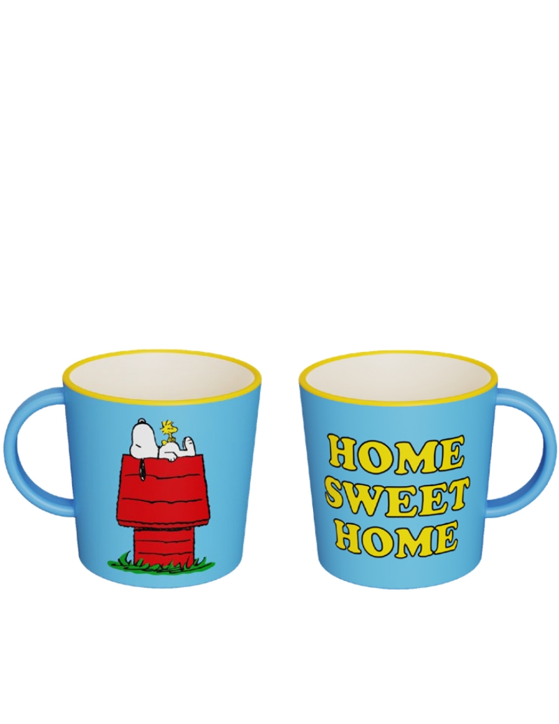 Mug con Manico Quy Cup, Snoopy Home Sweet Home