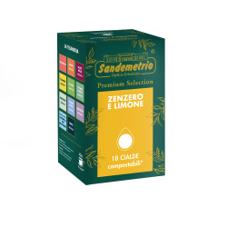 Cialde tisana Zenzero e Limone, Sandemetrio