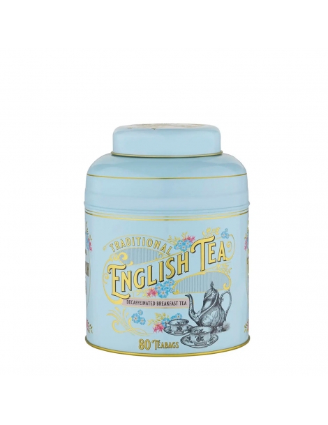New English Teas Latta Vintage Azzurra 80 filtri Assam Decaffeinato