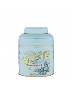 New English Teas Latta Vintage Azzurra 80 filtri Assam Decaffeinato