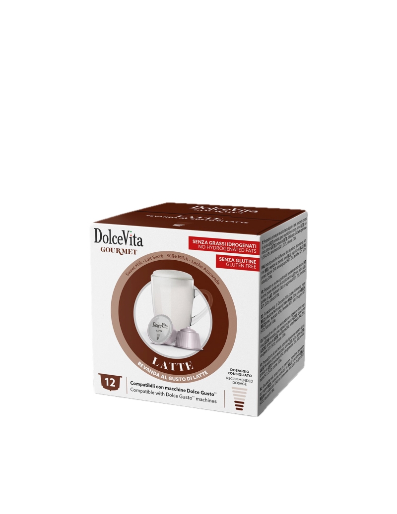 Capsule compatibili Dolce Gusto, Latte