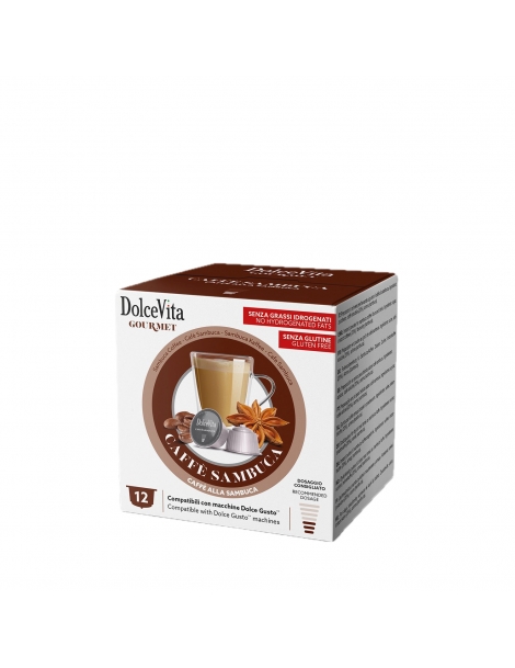 Capsule compatibili Dolce Gusto, Caffè alla Sambuca
