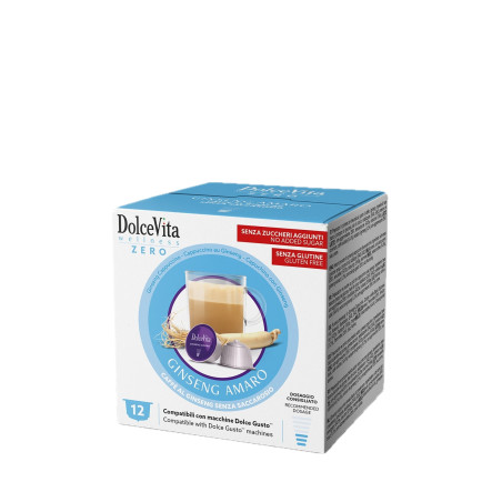 Capsule compatibili Dolce Gusto, ginseng amaro