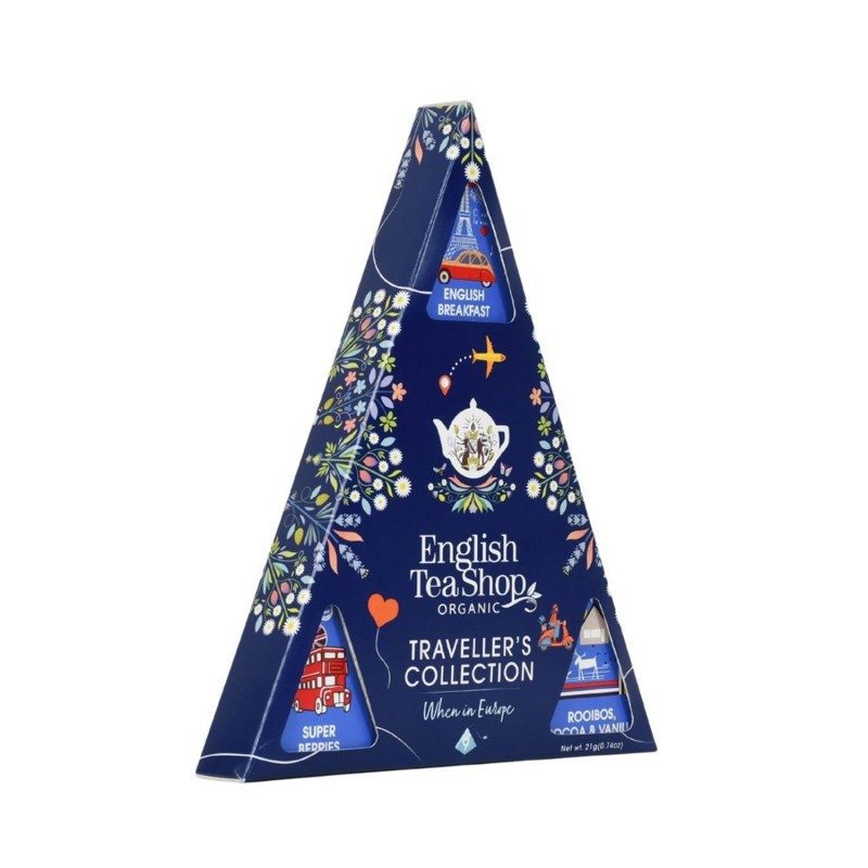 English Tea Shop Piramide Blue Collection, 9 miscele di Tè