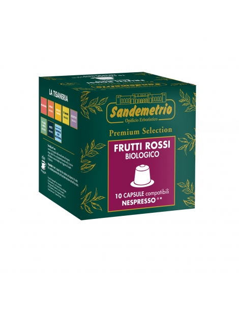 Capsule Nespresso Infuso Frutti Rossi BIO, Sandemetrio