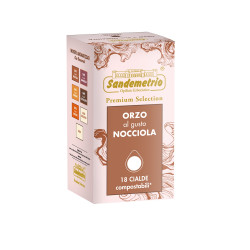 Sandemetrio, Orzo al Gusto Nocciola in cialde