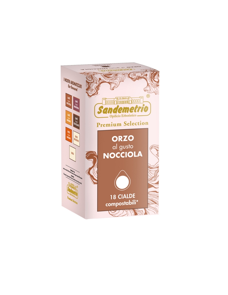 Sandemetrio, Orzo al Gusto Nocciola in cialde