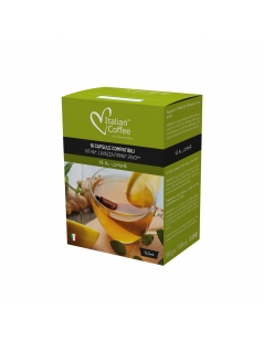 Italian Coffee 16 capsule compatibili Lavazza Firma Tè Limone