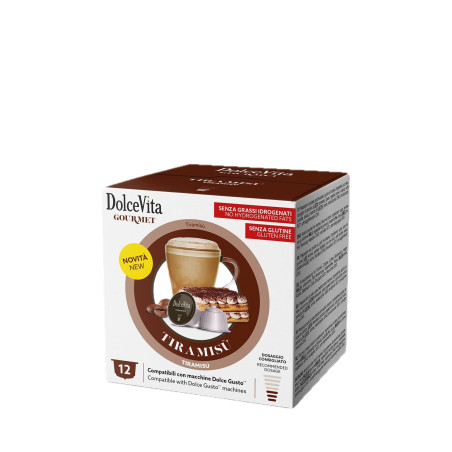 Capsule compatibili Dolce Gusto, Tiramisù