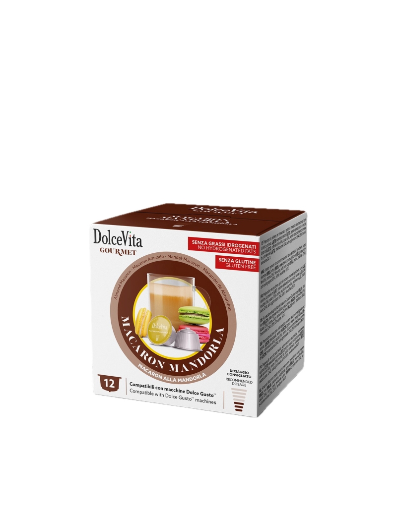 Capsule compatibili Dolce Gusto Macaron alla Mandorla