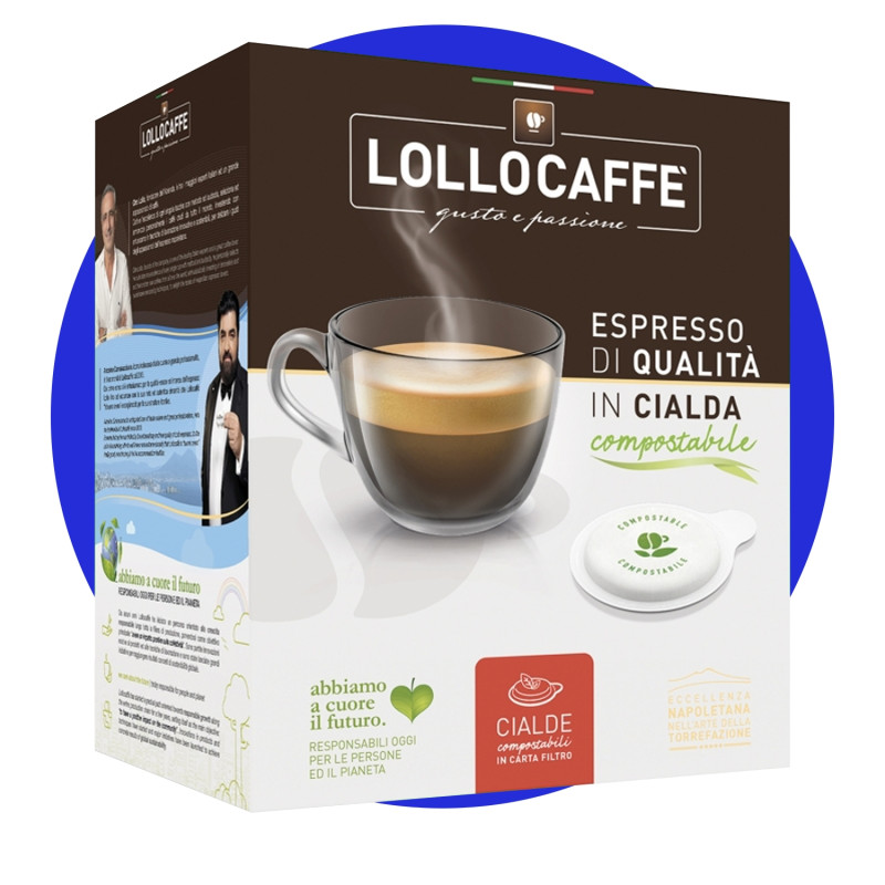 Lollo Caffè Classico 150 Cialde in carta filtro