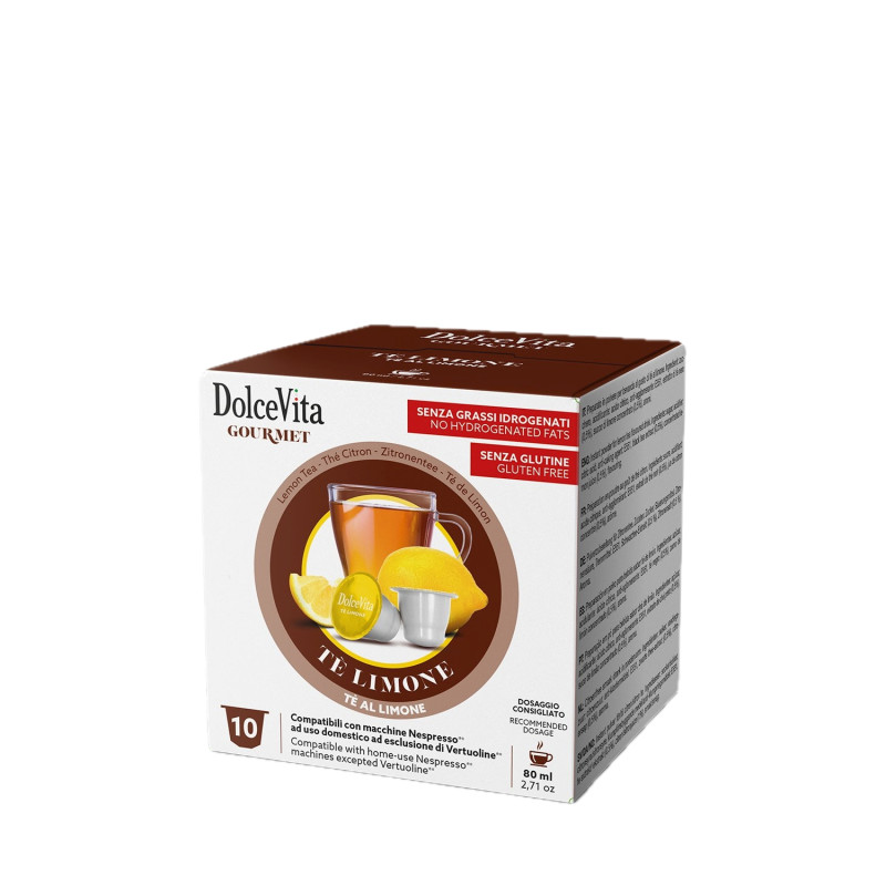 Capsule Nespresso Tè al Limone, Dolce Vita