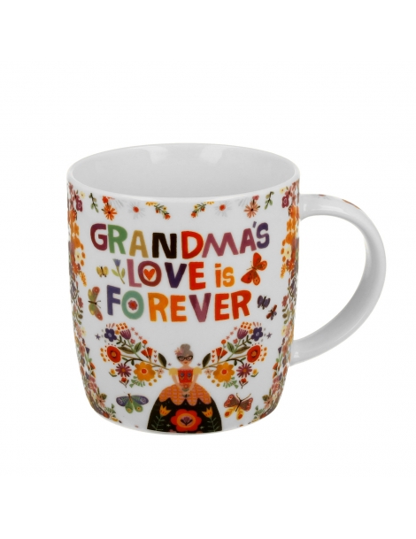 Mug "Grandma's Love is Forever" in Scatola con Fiocco