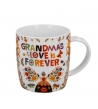 Mug "Grandma's Love is Forever" in Scatola con Fiocco