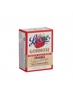 Leone Gommose Fragola SenzaZucchero - Senza Glutine - Vegane