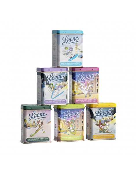 Leone Lattina Pastiglie Dissetanti MILANO CORTINA Senza Glutine